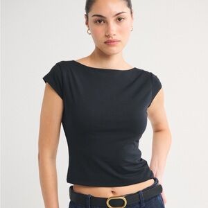 A&F Cowl-Back shirt (read description)